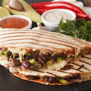 Baked Bean Quesadilla