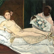 Olimpia - Édouard Manet (Paryż, Musée D'Orsay)