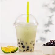 Lemon Boba Tea