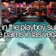 Stay in the Playboy Suite at the Palms in Las Vegas