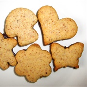 Vegan Almond Cookies With Chocolate Redcurrant Filling