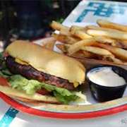 American Kobe Cheeseburger