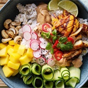 Chicken Satay Bowl
