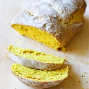 Wheat Flour Bread With Turmeric and Paprika