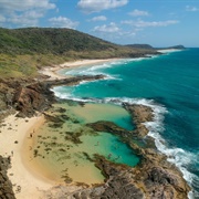 Champagne Pools, Fraser Island