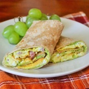 Avocado Omelette Wrap