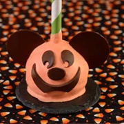 Jack O' Lantern Mickey Cake Pop