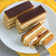 Honey Cream Slice