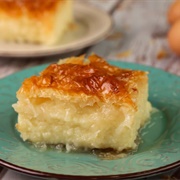 Galaktoboureko (Greek Custard Pie With Syrup)