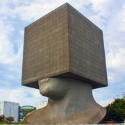 La Tete Carrée Library, Nice, France