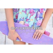 Own a Penny Board