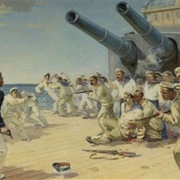 Mutiny Breaks Out on  Potemkin.