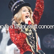 Go to Taylor Swift's Concert