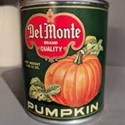 Canned Pumpkin