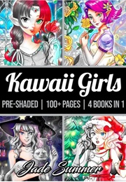 100 Kawaii Girls (Grayscale) (Jade Summer)