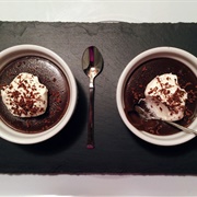 Salted Dark Chocolate Pudding
