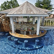 Had a Drink at a Swim Up Bar