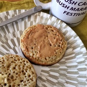 Crumpet With Cashew Butter