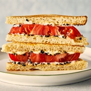 Furikake Tomato Sandwich