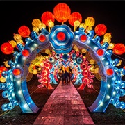 The Winter Lantern Festival at Queens County Farm Museum