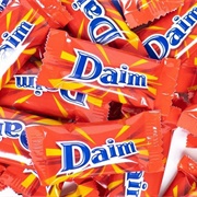 Mini Orange Daim Bars
