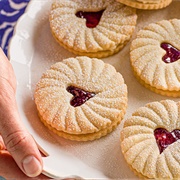 Sandwiched Jammy Biscuit