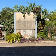 Berlin Wall Section in St. Petersburg