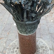 Monument Bouquet of Flowers, Bruges
