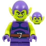 Green Goblin - SH803 - Lime Skin, Dark Purple Outfit, Medium Legs