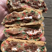 Halfsies Cookie Co. Santa's S'mores Cookie