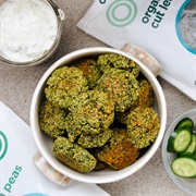 Spinach and Pea Falafels