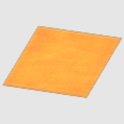 Simple Small Orange Mat