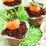 Carrot Patch Oreo Dirt Cups