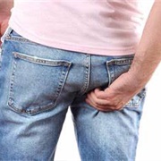 Scratch Butt in Public