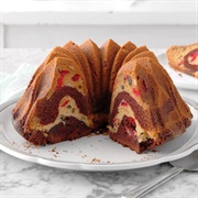 1958: Cherry Chocolate Marble Cake