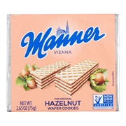 Manner Hazelnut Wafers