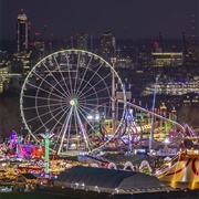 Queues in Winter Wonderland, Hyde Park!!!