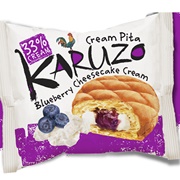 Blueberry Cheesecake Cream Pita