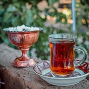 Drink Persian Tea in Iran