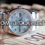 Own a Rolex Watch