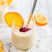 Orange Creamsicle With Cranberry Swirl