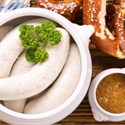 Weisswurst With Sweet Mustard