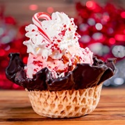 Clarabelle's Hand-Scooped Ice Cream Chocolate-Peppermint Sundae