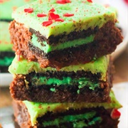 Grinch Brownies