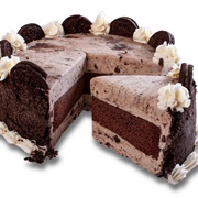 J.P. Licks Cookies 'N' Cream Ice Cream Cake