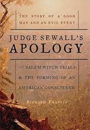 Judge Sewall&#39;s Apology (Richard Francis)