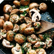 Herby Fried Mushrooms