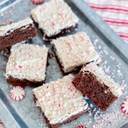 Peppermint Hot Cocoa Brownies