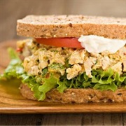 Chicken Tikka & Salad Sandwich