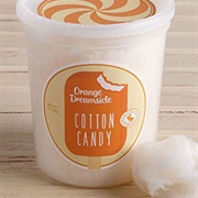 Orange Dreamsicle Cotton Candy